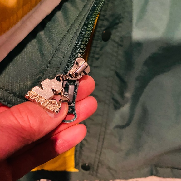 Vintage STARTER Green Bay Packers Long puffer Jacket - Picture 13 of 15